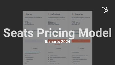 HubSpot: Er du opmærksom på den nye Pricing Model, som træder i kraft d. 5 marts 2024?